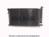 PSA 1301X4 Radiator, engine cooling